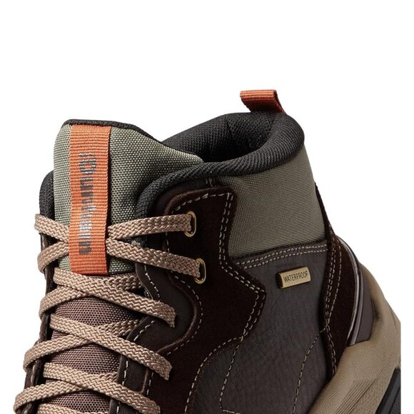 New Men\'s Dunham Glastonbury Waterproof Mid Boots Size 10 4E Wide Brown $160